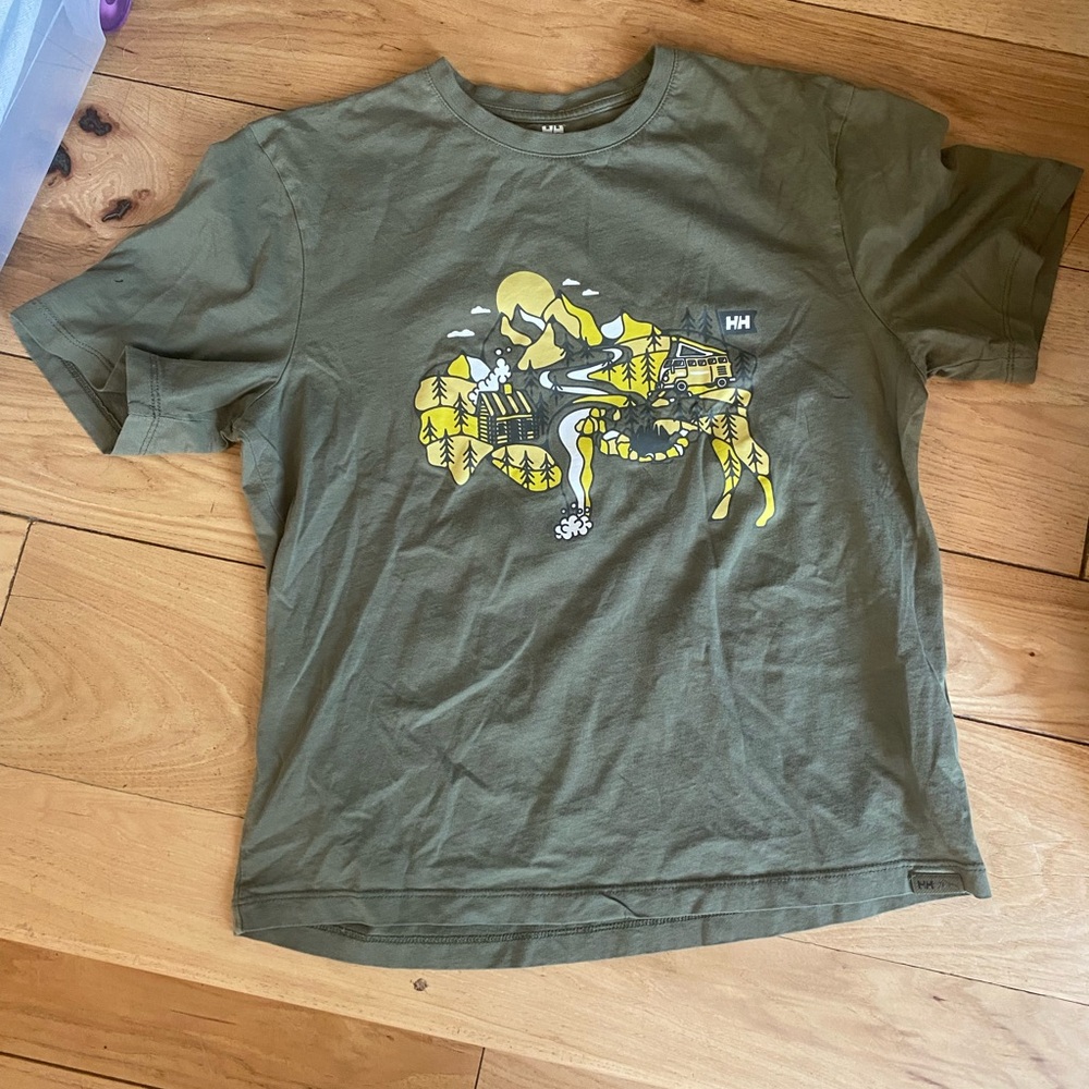 Helly Hansen Green T-Shirt